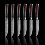 'Naki' Professional 6-Piece Steak Knife