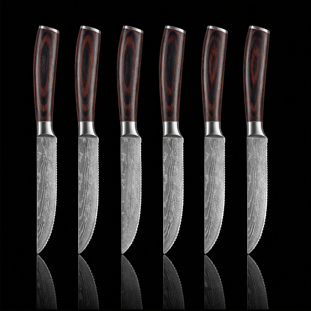 'Naki' Professional 6-Piece Steak Knife