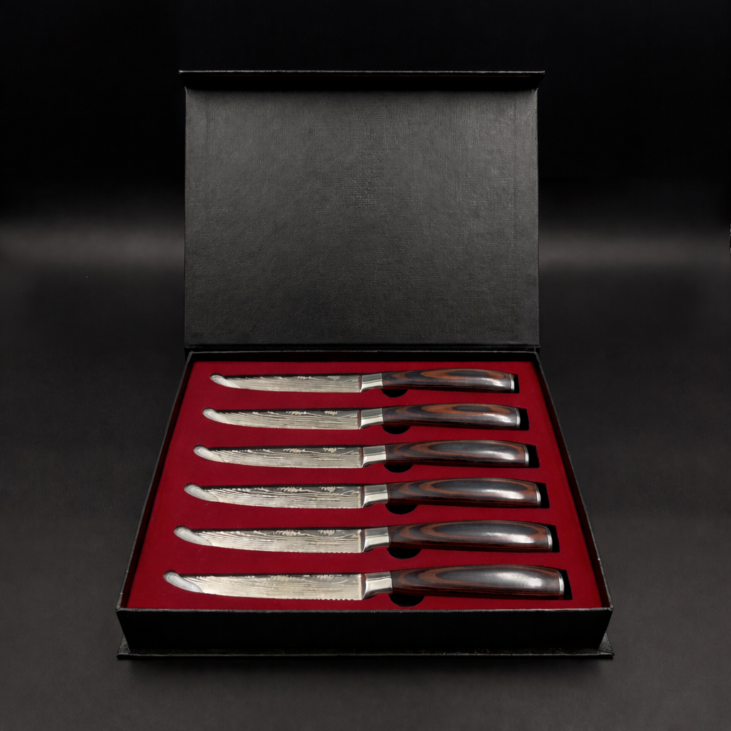 'Naki' Professional 6-Piece Steak Knife