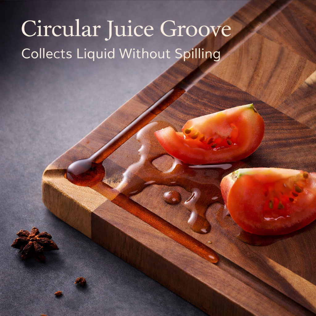 Premium Acacia Wood Cutting Board