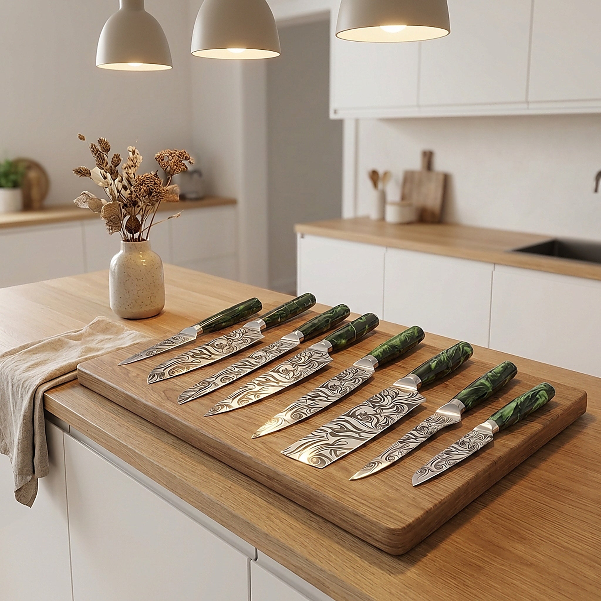 'Oni' Professional 8-Piece Japanese Knife Set