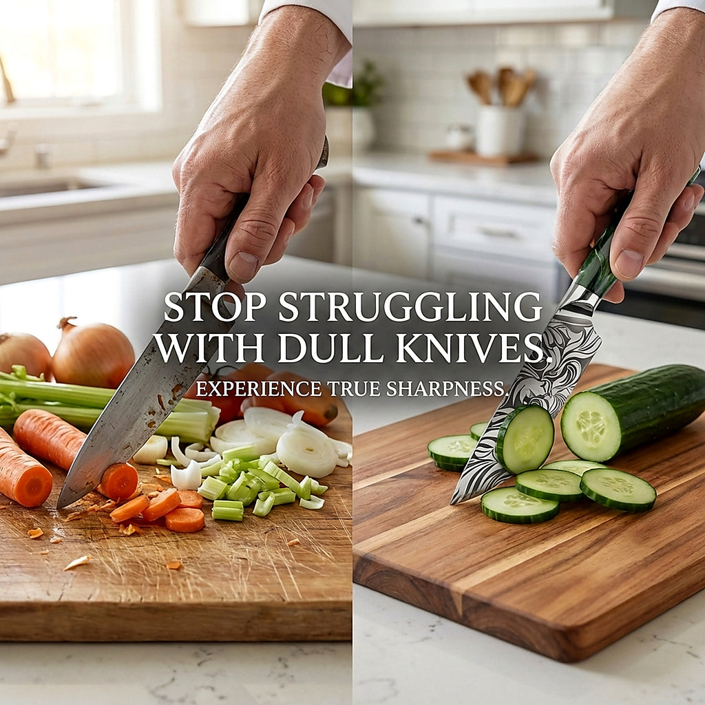 'Oni' Professional 8-Piece Japanese Knife Set