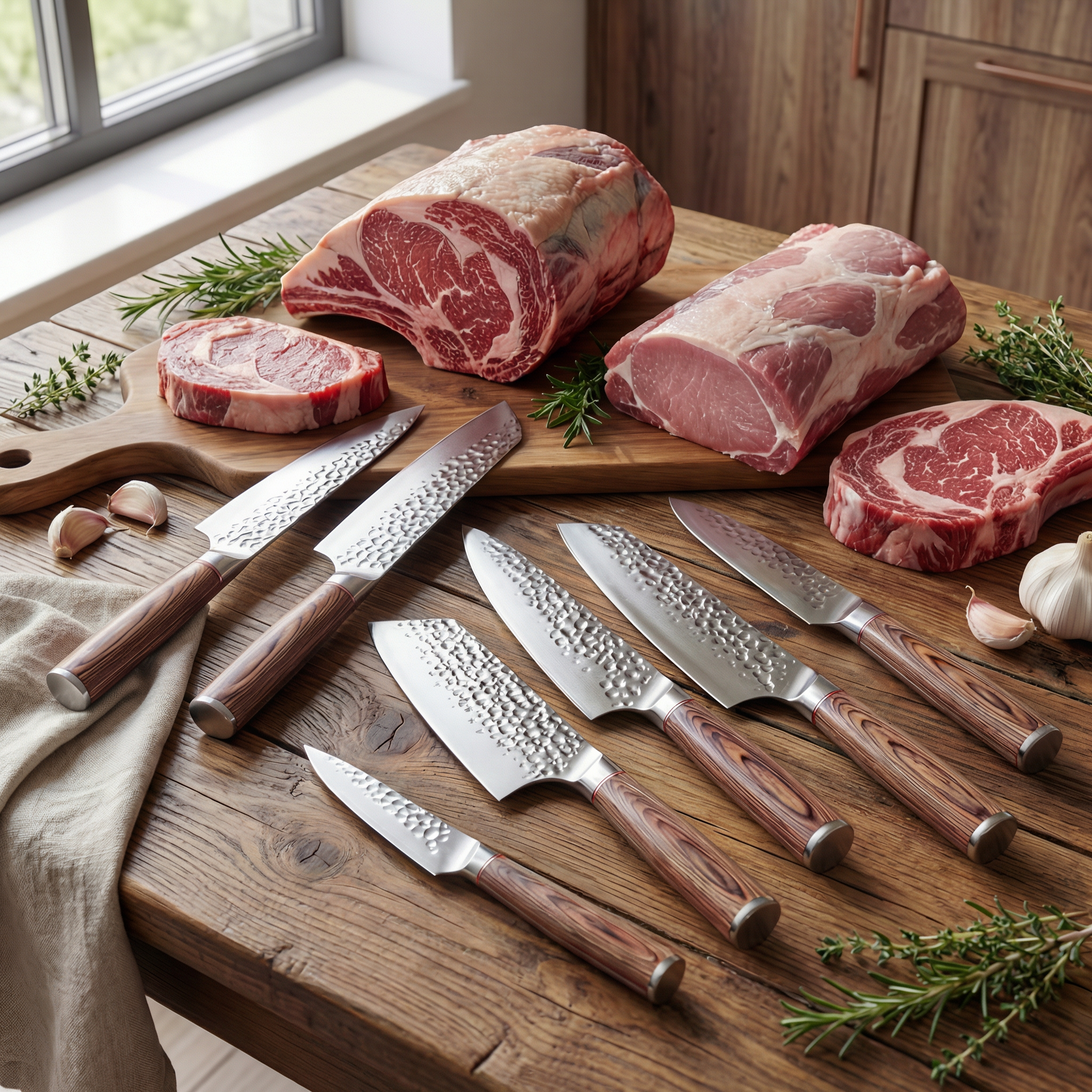 'Shogun' Professional 7-Piece Japanese Knife Set