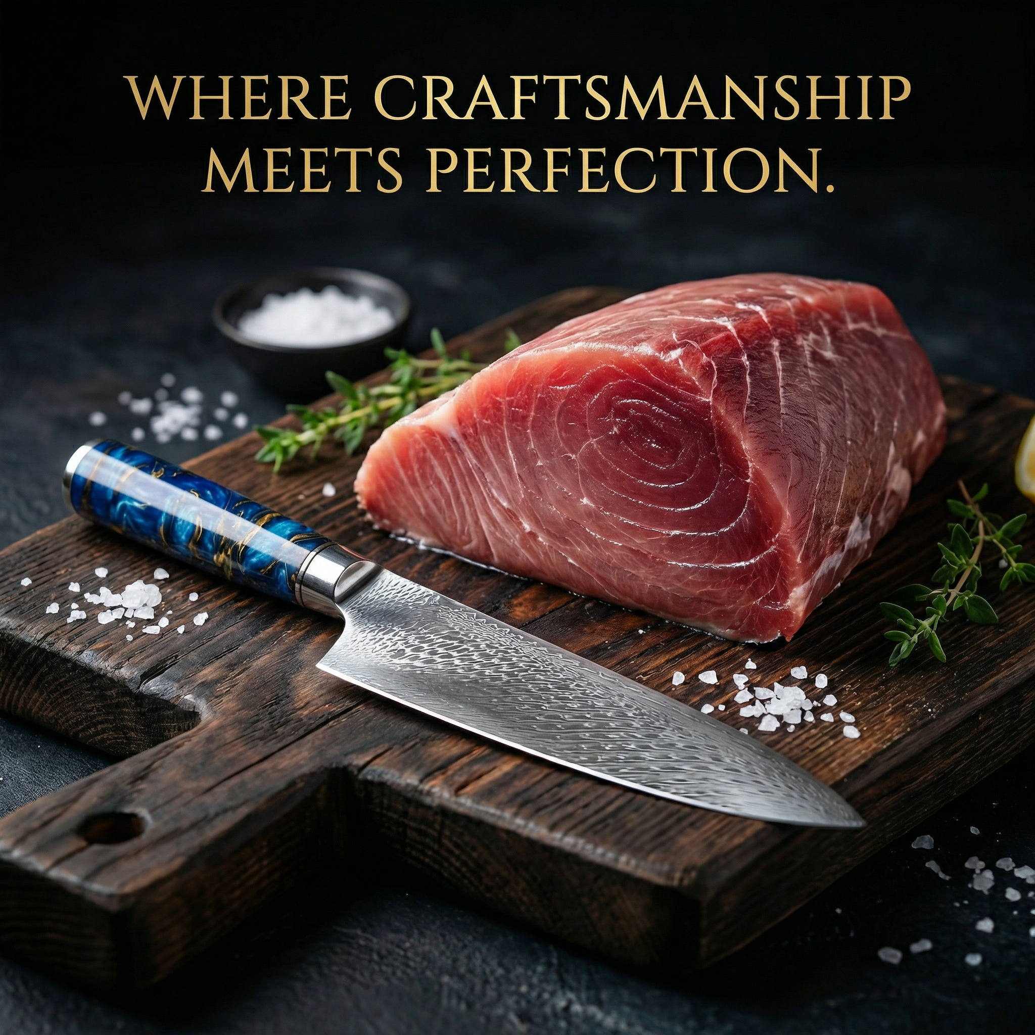 'Nori' 67 Layer Damascus Chef’s Knife