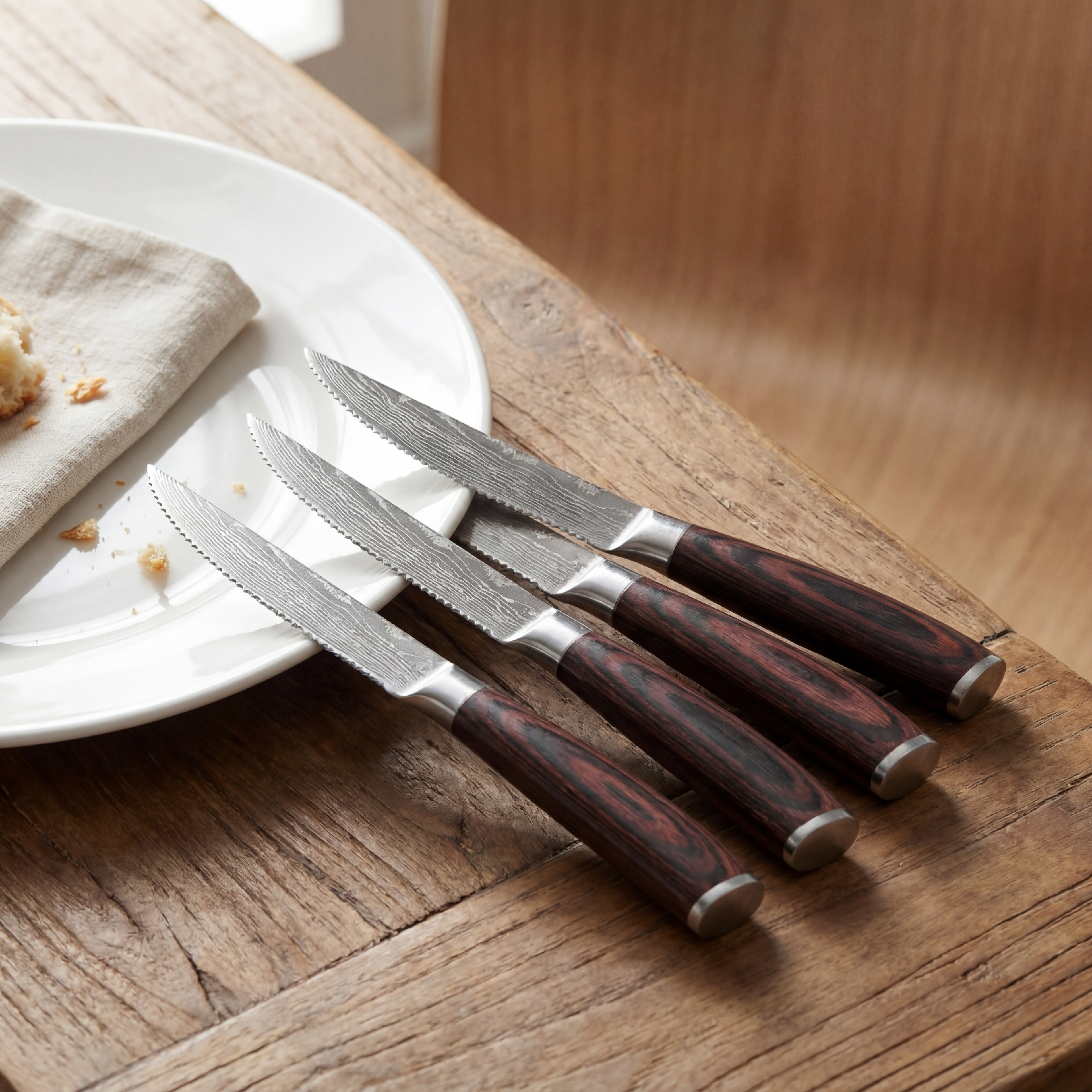 'Naki' Professional 4-Piece Steak Knife