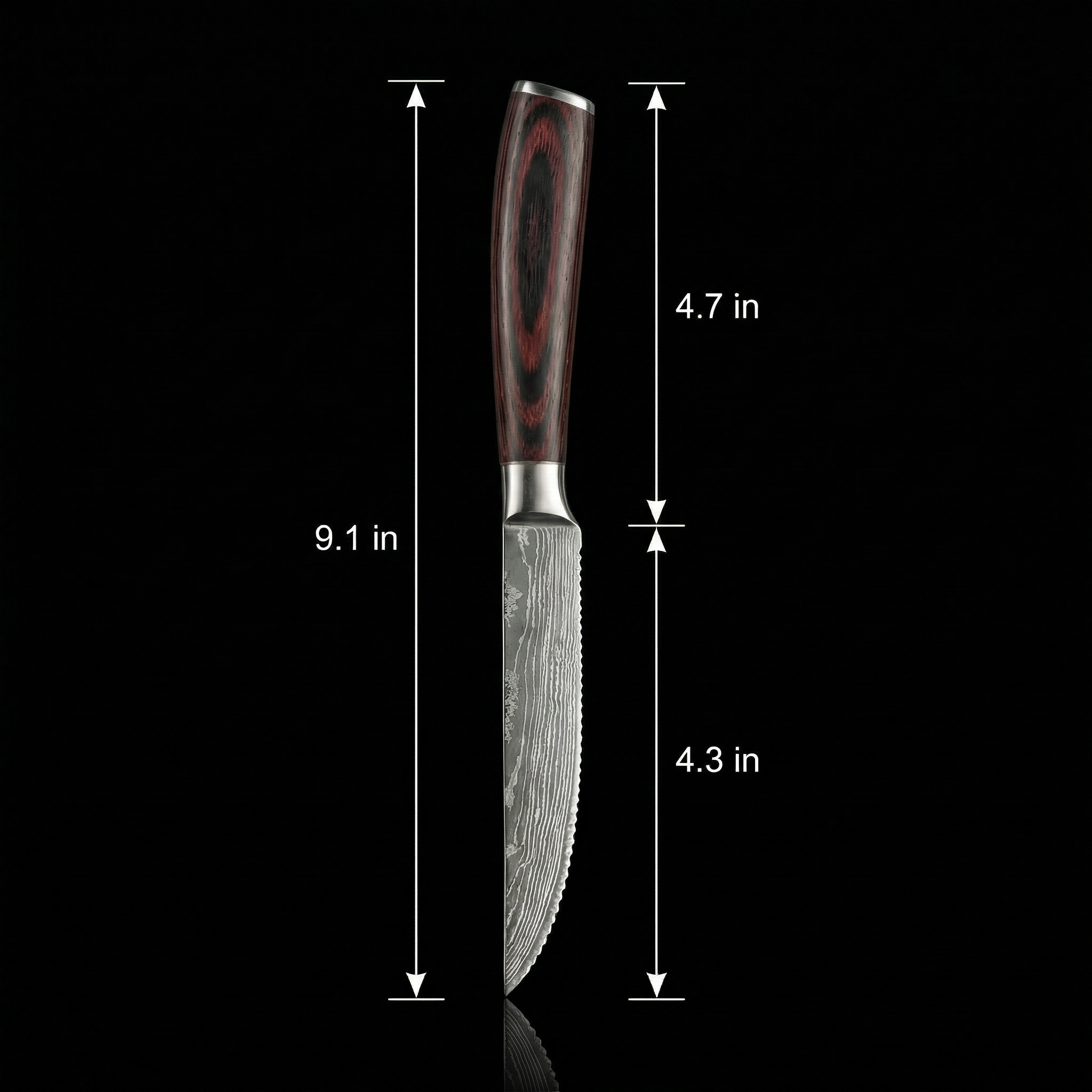 'Naki' Professional 4-Piece Steak Knife