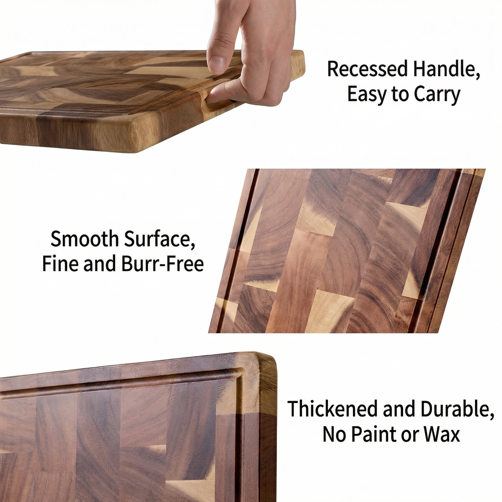 Premium Acacia Wood Cutting Board
