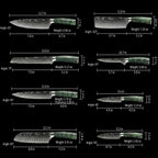 'Kai' Professional 8-Piece Japanese Knife Set