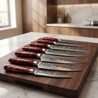 'Kuro' Professional 8-Piece Japanese Knife Set