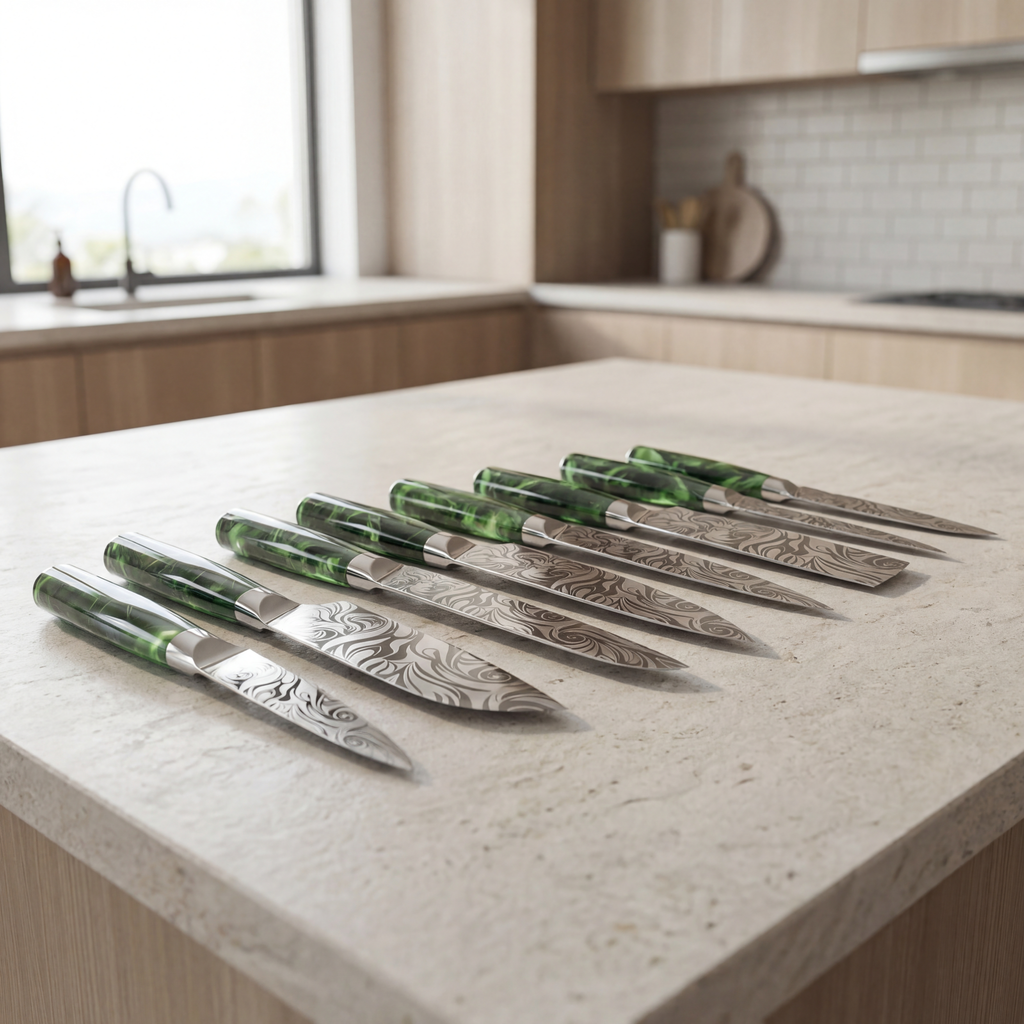 'Oni' Professional 8-Piece Japanese Knife Set