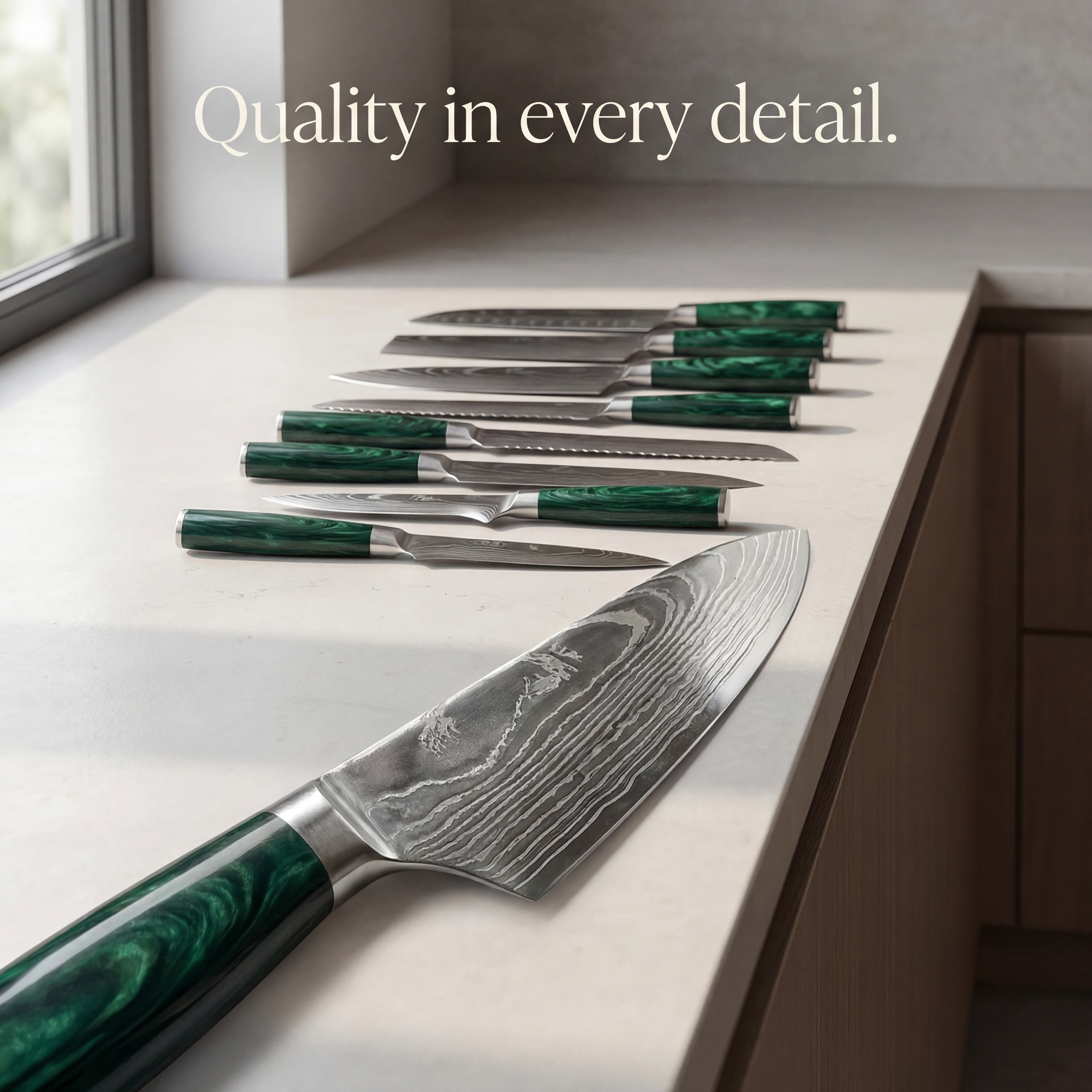 'Kai' Professional 8-Piece Japanese Knife Set