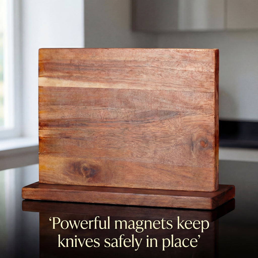 Magnetic Knife Holder (Acacia Wood)