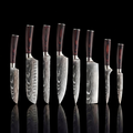 'ASHI' PROFESSIONAL 8-PIECE JAPANESE KNIFE SET