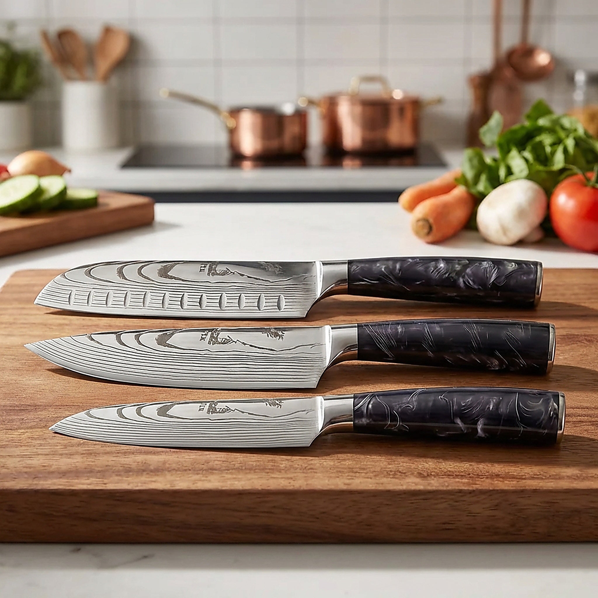 'Kage' Professional 8-Piece Japanese Knife Set