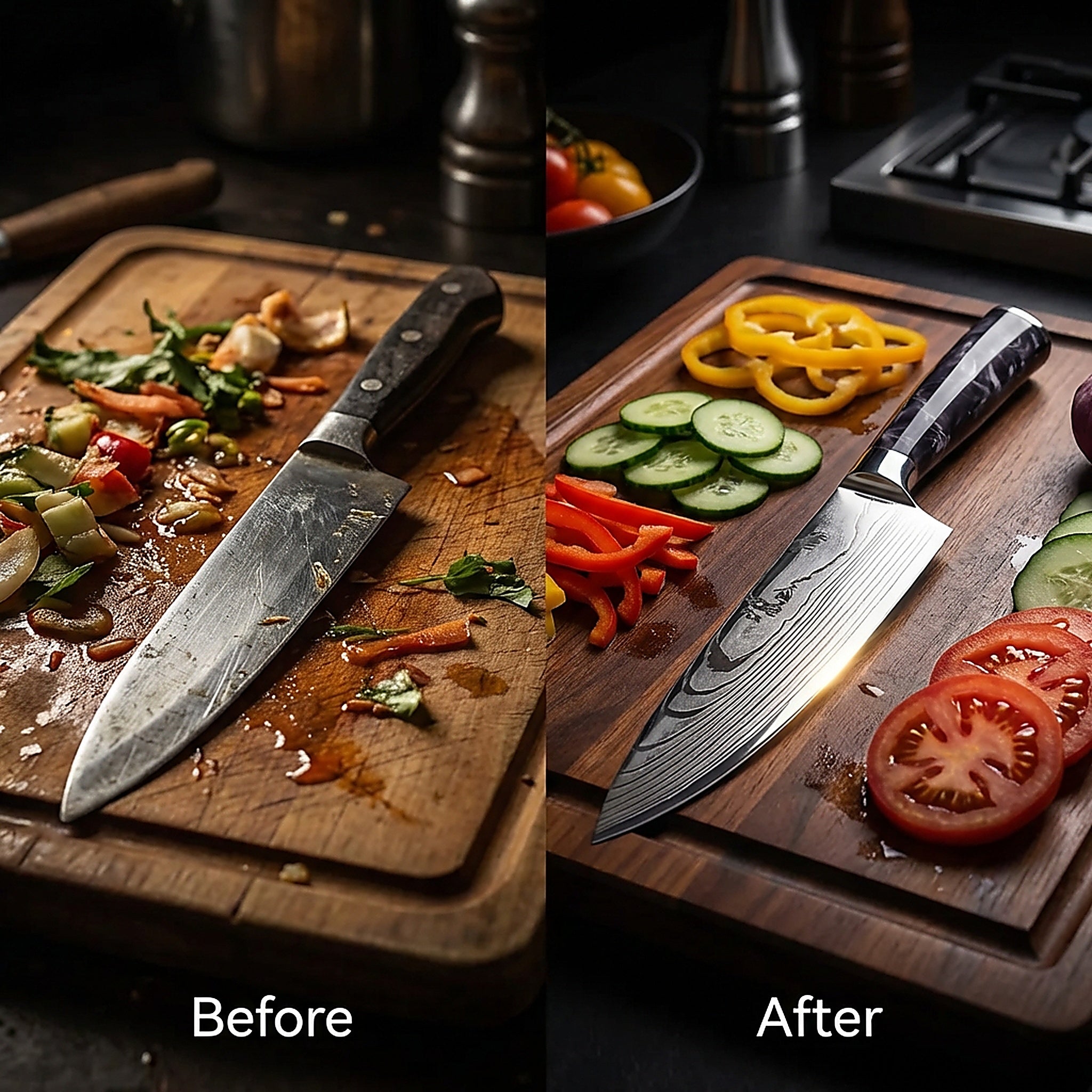 'Kage' Professional 8-Piece Japanese Knife Set