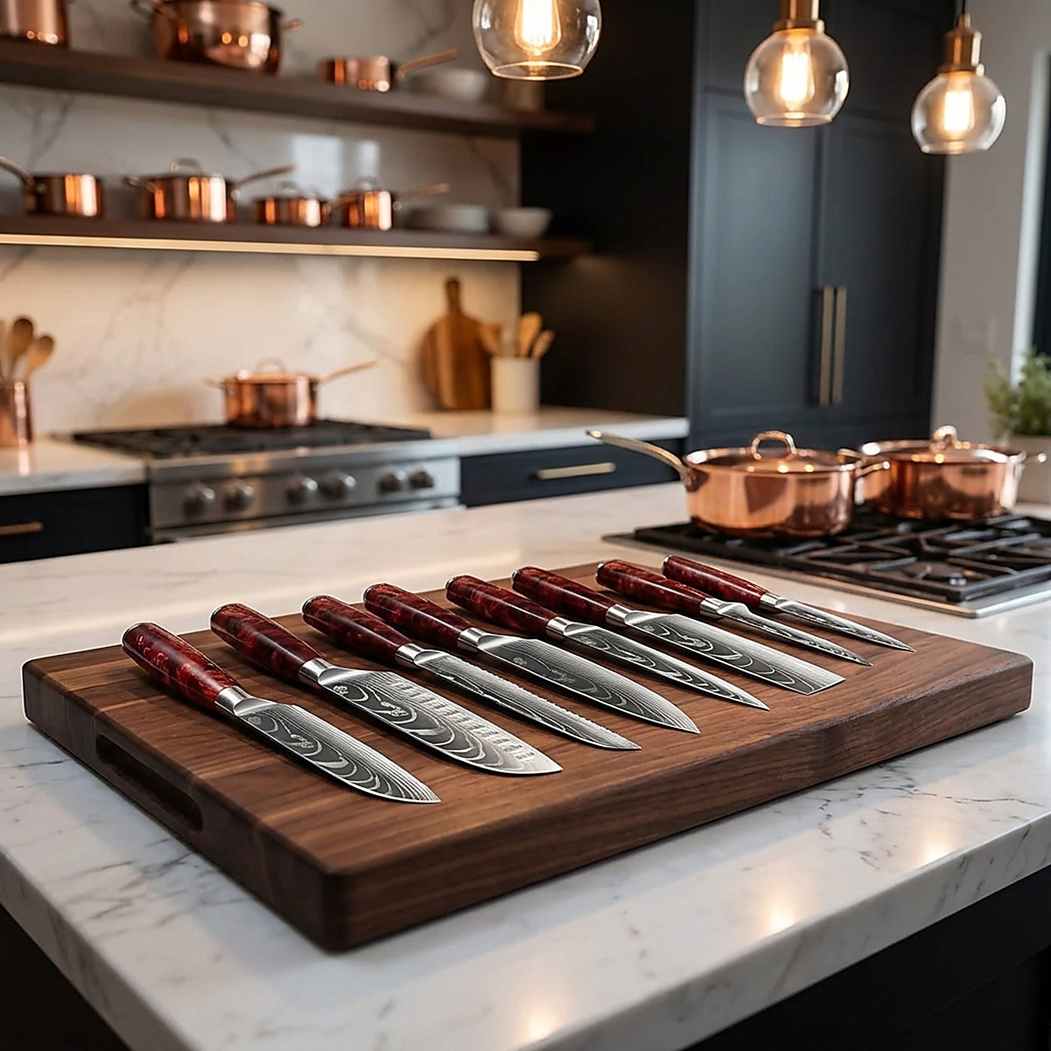 'Kuro' Professional 8-Piece Japanese Knife Set