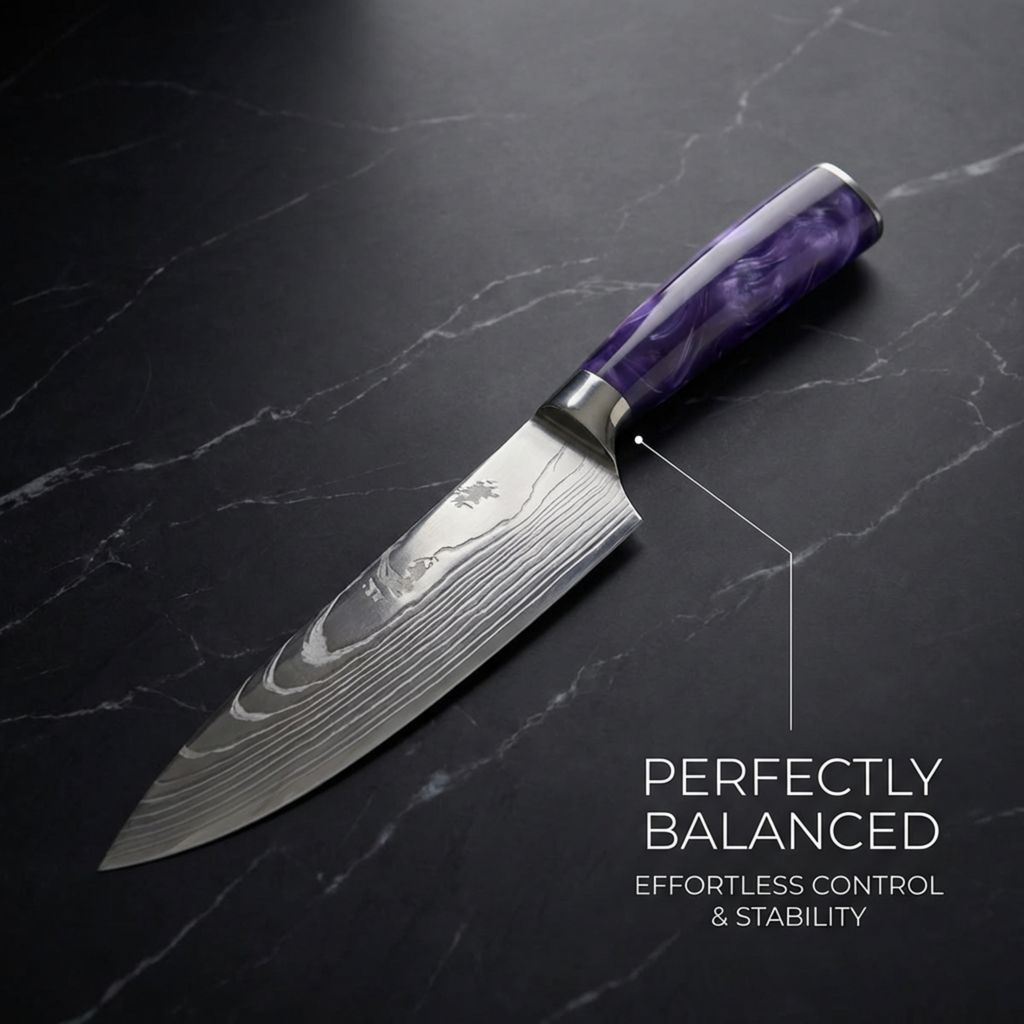 'Roku' Professional 8-Piece Japanese Knife Set
