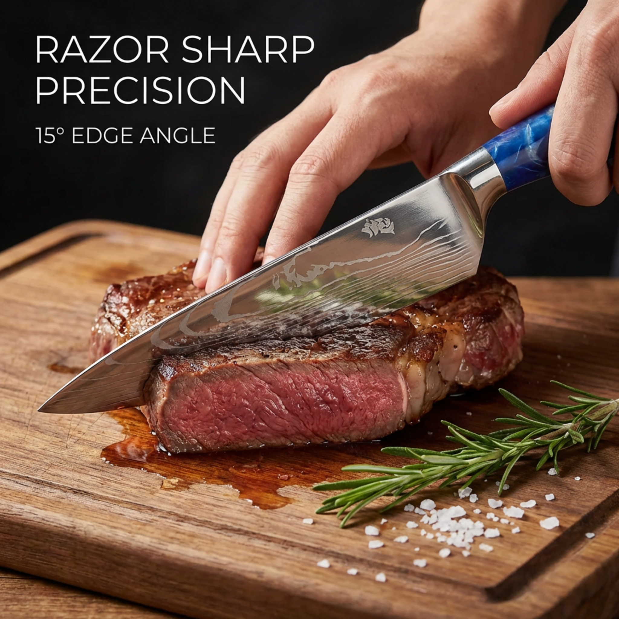 'Ryu' Professional 8-Piece Japanese Knife Set