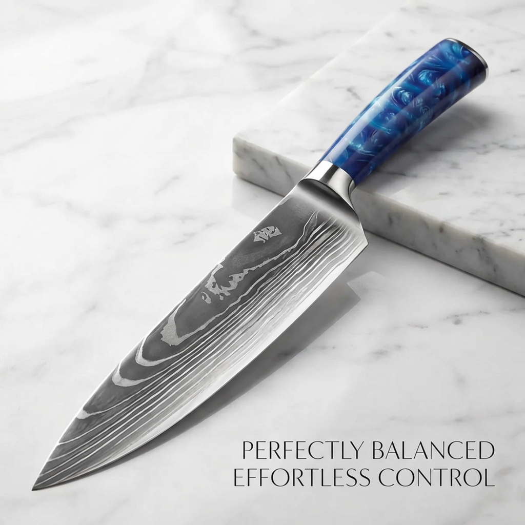 'Ryu' Professional 8-Piece Japanese Knife Set